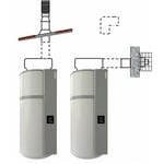 Adaptateur ventouse pour chauffe-eau thermodynamique vertical mural Atlantic 464062