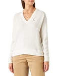 Lacoste Women's Af9554 Pullover Sweater, Flour, UK 14