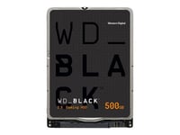 WD Black WD5000LPSX - Disque dur - 500 Go - interne - 2.5" - SATA 6Gb/s - 7200 tours/min - mémoire tampon : 64 Mo
