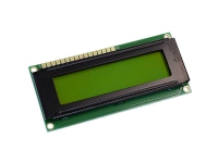 Display Elektronik LC-display Gulgrøn 16 x 2 Pixel (B x H x T) 80 x 36 x 7.6 mm