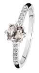 Kohinoor Rosa diamantring med morganit vitguld 033-260V-10MO-170