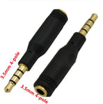 3.5mm Aux Audio Extender Headphone Adapter 3.5mm 3 Pole Male to 4 Pole Female