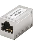 Pro RJ45 Modular coupler CAT 6A - Silver