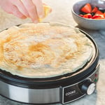 Pancake Crepe Maker Electric Non-Stick Cooking Plate + Free Utensils 1300W