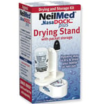 NeilMed NasaDock Plus Sinus Rinse Drying Stand With Storage