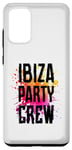 Coque pour Galaxy S20+ Ibiza Party Crew Colorful | Vacation Team
