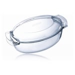 Cocotte ovale en verre 5,8 L Classic Pyrex