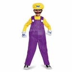 Disguise Super Mario Wario Deluxe Video Games Childrens Halloween Costume 98815