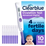 Clearblue Advanced Digital Ovulation Test With Dual Hormone Indicator, 10 Tests
