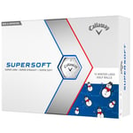 CALLAWAY 2023 SUPERSOFT GOLF BALLS / DOZEN PACK / LTD EDITION WINTER DESIGN