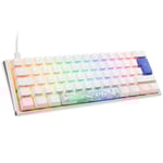 Clavier gaming - DUCKY - One 3 Classic Pure White Mini - RGB LED - Design ergonomique - Touches réactives