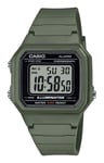 Casio Digital Alarm Chronograph Illuminator Backlight W-217H-3AV 50M Mens Watch