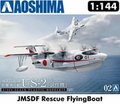 JMSDF Rescue FLYING BOAT US-2 Prototype 1:144 scale model kit Aoshima 05762