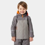 Helly Hansen Kid's Shelter 2.0 Waterproof 2-Layer Jacket Grey 128/8
