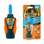 Gorilla 2 PCS GORILLA SUPER GLUE MICRO PRECISE DISPENSE 5g HIGH IMPACT TOUGH STRENGTH ADHESIVE, ANTI - CLOG CAP WITH METAL PIN