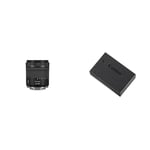 Canon RF 24-105mm f/4-7.1 IS STM Black & LP-E17 Battery Pack for EOS M3