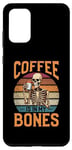 Galaxy S20+ Retro Coffee Brewer Skeleton Case