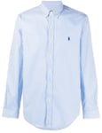 Polo Ralph Lauren LONG SLEEVE SHIRT LIGHT BLUE/WHITE Colour: BLU