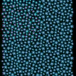 Arvidssons Textil Anemone mini Blå/Svart Tyg