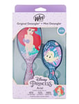 Disney Princess Kit Detangler + Mini Ariel Accessories Hair Accessories Hairbrush Multi/patterned Wetbrush