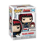 Funko Pop! Marvel: A60- Comic Black Widow With Enamel Pin - Marvel Comics - Amazon Exclusive - Collectable Vinyl Figure - Gift Idea - Official Merchandise - Toys for Kids & Adults