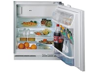 Bauknecht KSU 8GF2 Réfrigérateur encastrable avec congélateur (niche 82) / Capacité totale : 126 l/Dégivrage automatique dans le réfrigérateur/Technologie de capteur/Lumière LED dans le