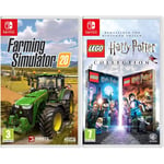 Farming Simulator 20 (Nintendo Switch) & LEGO Harry Potter Collection (Nintendo Switch)