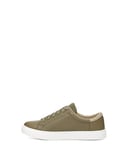 UGG Men's BAYSIDER Low Weather Sneaker, Moss Green Leather, 7 UK