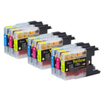 9 C/M/Y XL Ink Cartridges compatible with Brother MFC-J6510DW & MFC-J6710DW 