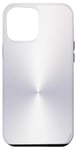 Coque pour iPhone 13 Pro Max Couleur gris lavande simple minimaliste