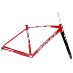 Ridley Bikes Kanzo Adventure & Oryx Alloy Gravel Frameset - Red / Silver XSmall Red/Silver