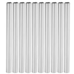 10 st aluminiumrör sömlös rör rakt rör 8x6 mm 3,9 tum längd tillbehör 6100-0608-0100