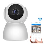 Camera Ip Wifi Motorisee Vision de Nuit Blanc Android Tablette Smartphone Iphone YONIS - Neuf