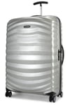 Samsonite Lite-Shock Sport 75cm CURV Checked Suitcase Silver