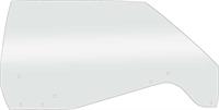 OER FD4146C 1969 Impala / Full-Size 2 Door Hardtop Convertible Clear Front Glass; RH