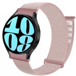 Nylon armbånd No-Gap Samsung Galaxy Watch 6 (40mm) - Rose Pink