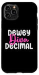 iPhone 11 Pro Librarian's Dewey Decimal Diva for Library Media Specialists Case