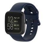 Vanntett Fitbit Versa 2 etc. bånd - Mellomblå