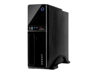 Inter-Tech IT-607 - Tower - mini ITX - ingen strömförsörjning - USB/ljud