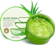 Natural Aloe Vera Gel 300Ml Organic Hydrating Body Cream, Soothing Moisturizing,