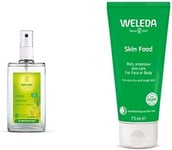 Weleda 6355 Citrus Deodorant, 3.4 Fluid Ounce & Skin Food for Dry and Rough Skin