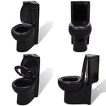 Keramisk toalettstol hörnmodell svart - Toalett - Toaletter - Home & Living