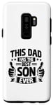 Coque pour Galaxy S9+ Ce père a le meilleur fils de tous les temps pour la fête des pères