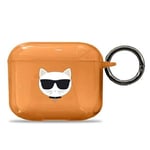 Karl Lagerfeld KLA3UCHFO AirPods 3 etui Orange/oransje Choupette