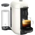 Nespresso - VertuoPlus Round Top Kaffemaskin Vit