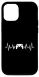 iPhone 12/12 Pro Cool Vintage Gamer Heartbeat Controller Gaming Case