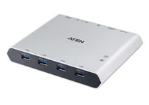 USB-C till Displayport KVM switch - 2-Port - 4K