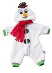 Heless 2098heless Bonhomme de Neige Snow-Suit avec Cintre pour poupée