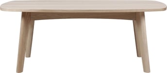 Skånska Möbelhuset Marte soffbord 118 x 58 cm - Vitpigmenterad ekfanér