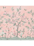 Laura Ashley Eglantine Wallpaper Mural, Blush, 113411